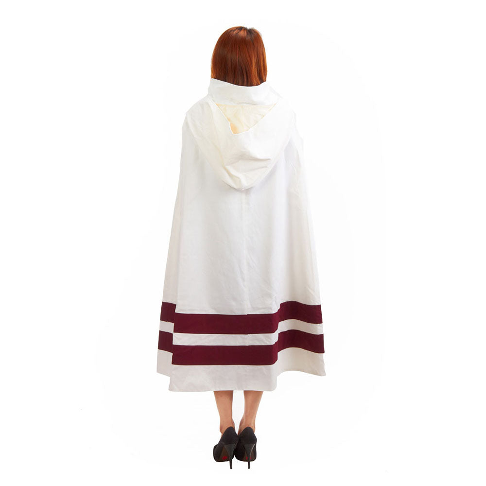 Naruto Costume Konohagakure Ninja Robe White Cloak Cosplay for Adults and Kids