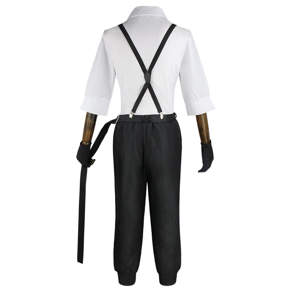 Bungou Stray Dogs Costume Atsushi Nakajima Cosplay full Outfit with Accessories for Men
