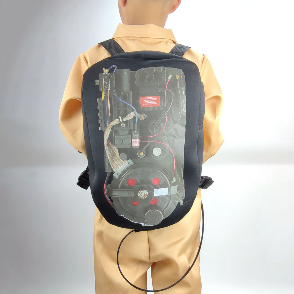 Ghostbusters Costumes Ghostbusters Unifrom Cosplay Outfit with Bag for Kids