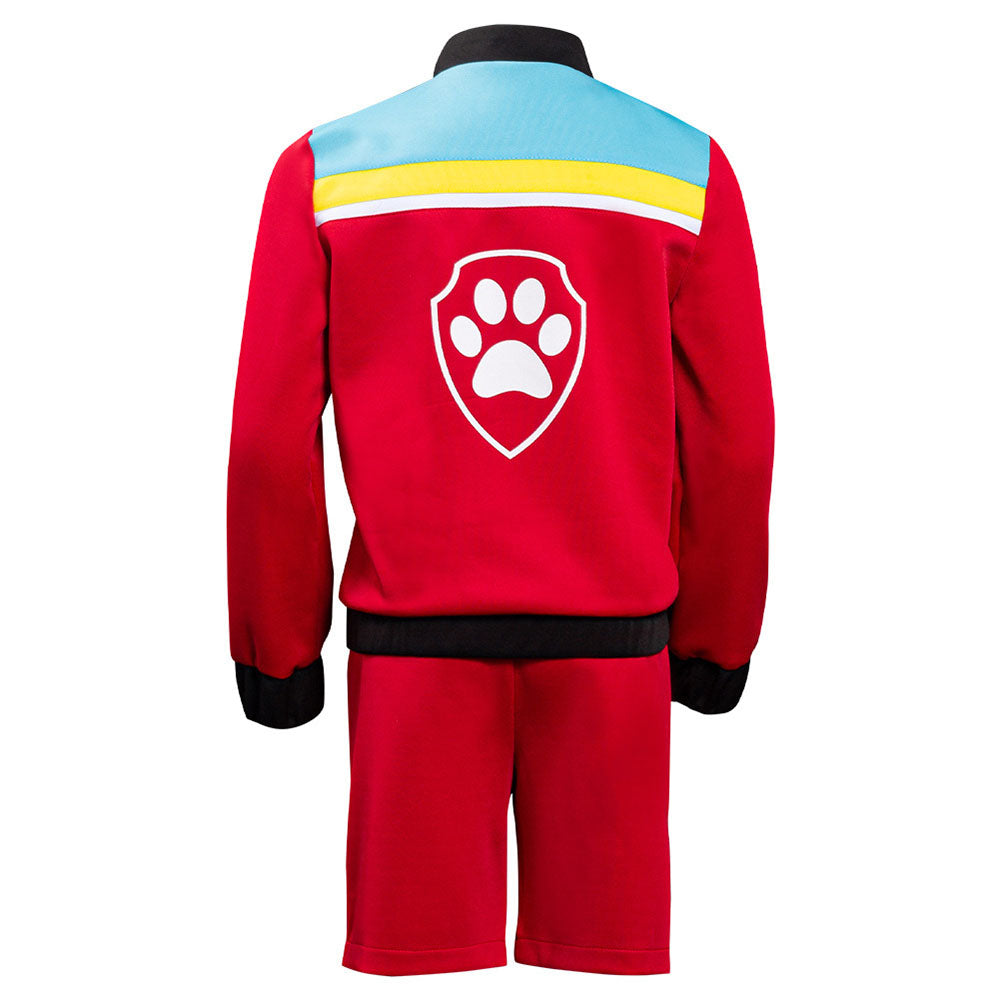 PAW Patrol Costumes Ryder Cosplay Long Sleeves Jacket and Pants for Men and Kids