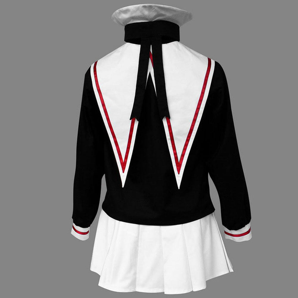 Cardcaptor Sakura Costumes Kinomoto Sakura Cosplay full Uniform Outfit for Women and Kids