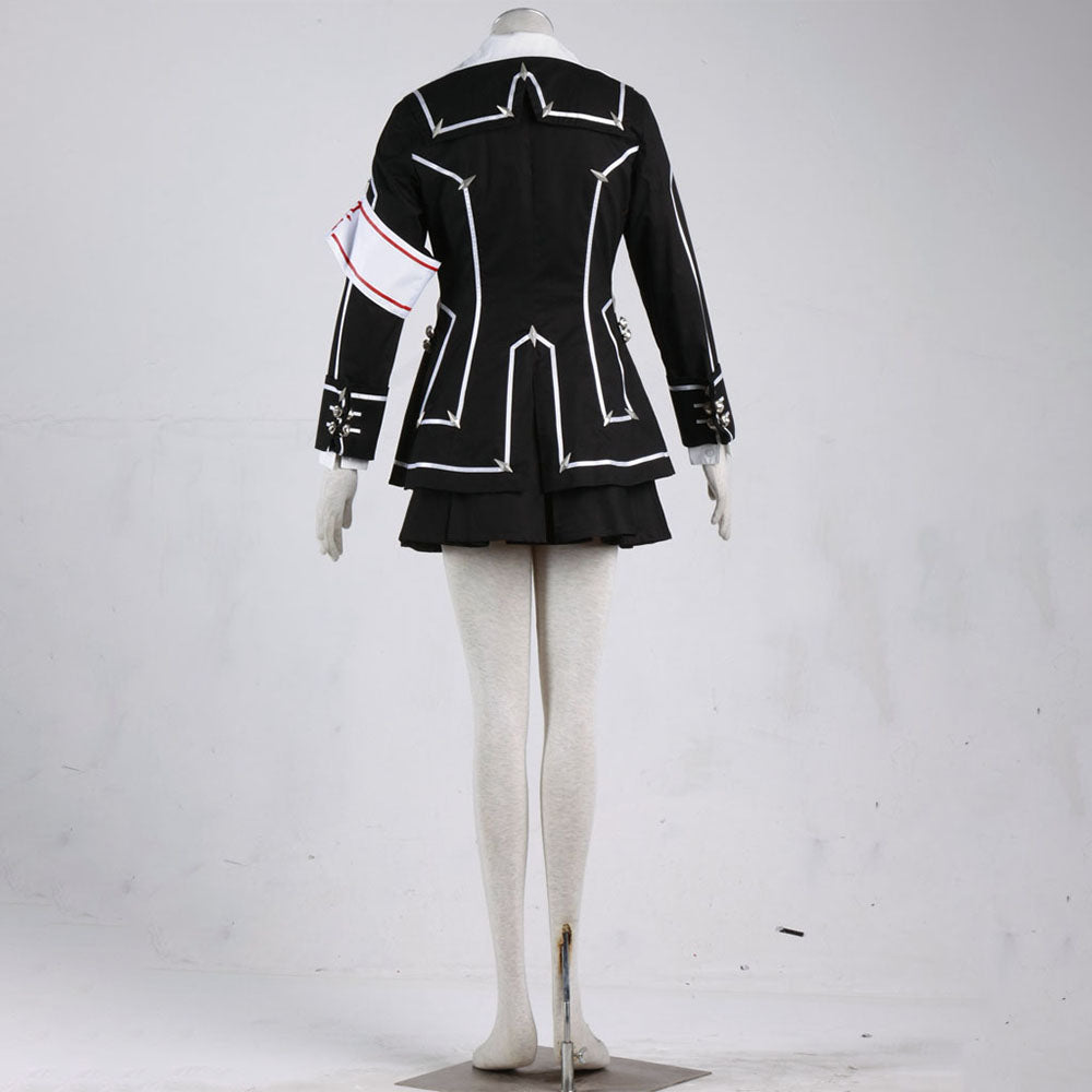 Vampire Knight Costume Kuran Yuki Wakaba Sayori Costume Black Uniform for Women and Kids