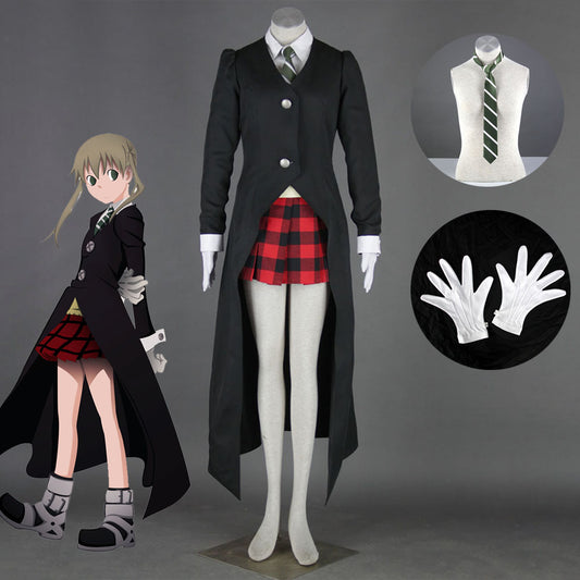 Women and Kids Soul Eater Costume Maka Cosplay Full Set With Accessories