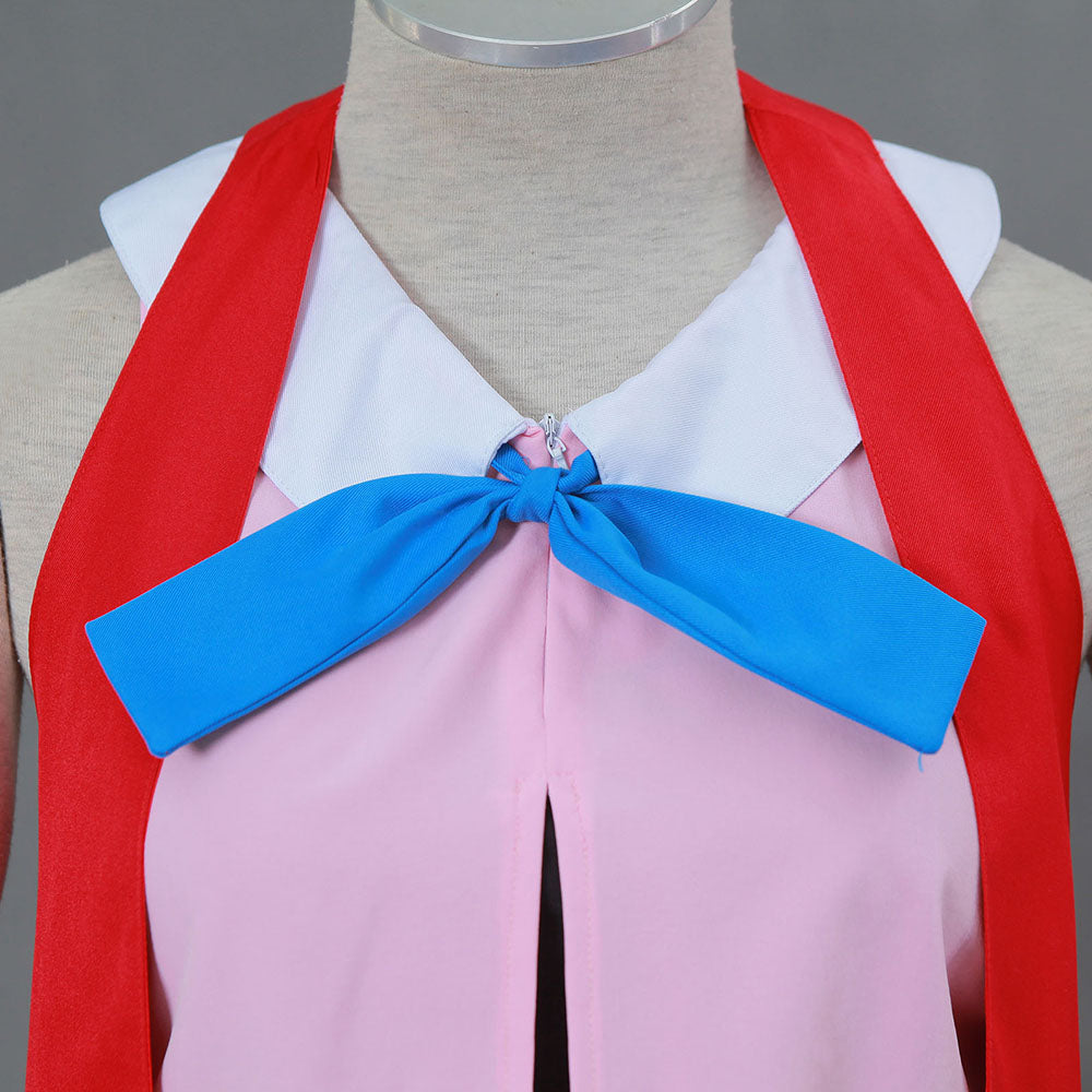 Pokemon Monster X/Y Costume Serena Cosplay full Set with Stockings for Women and Kids