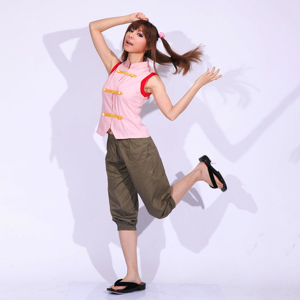 Naruto Costume Tenten Childhood Cosplay full Outfit for Women and Kids