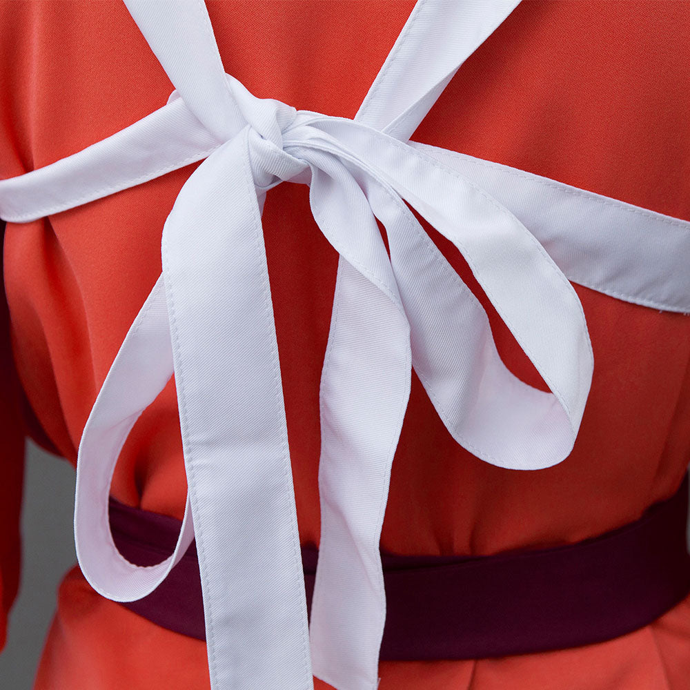 Spirited Away Costume Ogino Chihiro Kimono Cosplay Suit for Women and Kids
