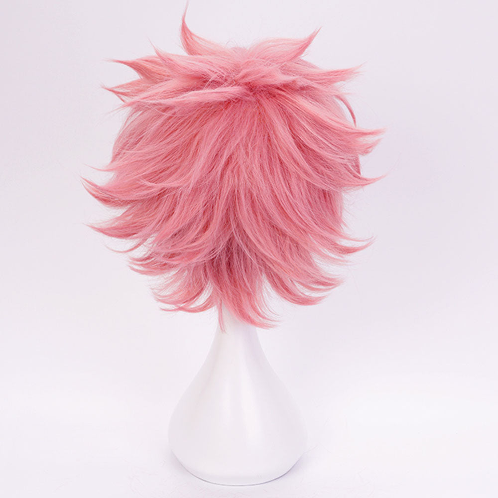 Anime My Hero Academia Costume Ashido Mina Training/Gym Cosplay Outfit with Wig
