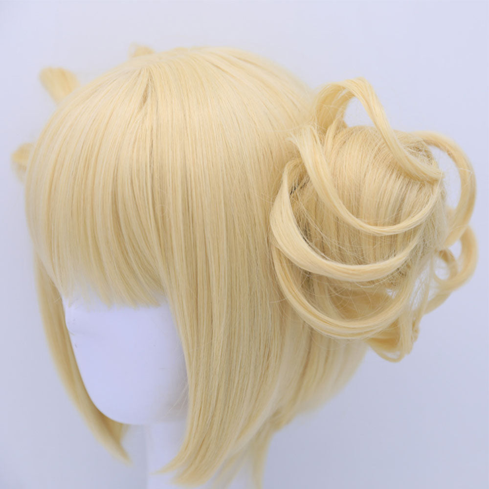 Anime My Hero Academia Himiko Toga Cosplay Wig Heat Resistant Sythentic Hair