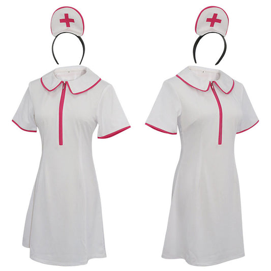 Chainsaw Man Costume Makima Cosplay Nurse Suit with Accessories for Women