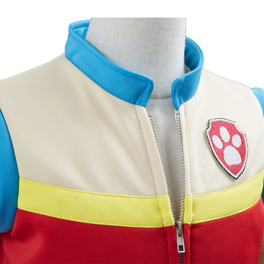 PAW Patrol Costumes Ryder Cosplay Sleeveless Jacket for Men and Kids