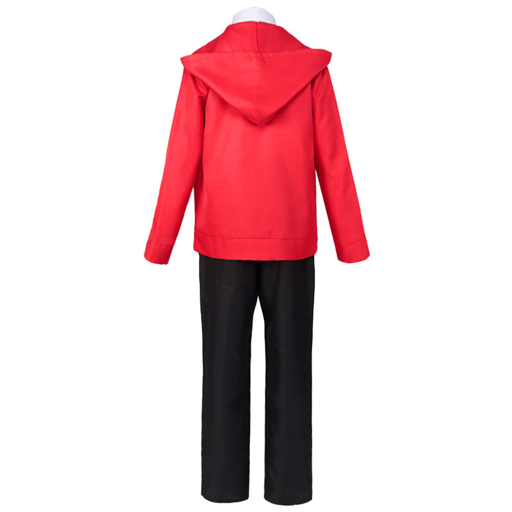 Chainsaw Man Costume Power Cosplay Red full Uniform Suits for Women