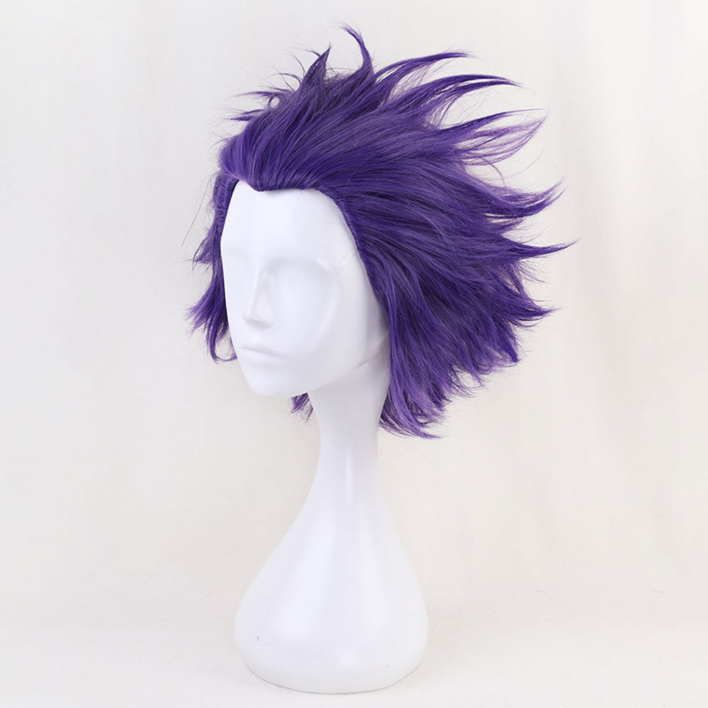 Anime My Hero Academia Shinso Hitoshi Cosplay Wig Heat Resistant Sythentic Hair
