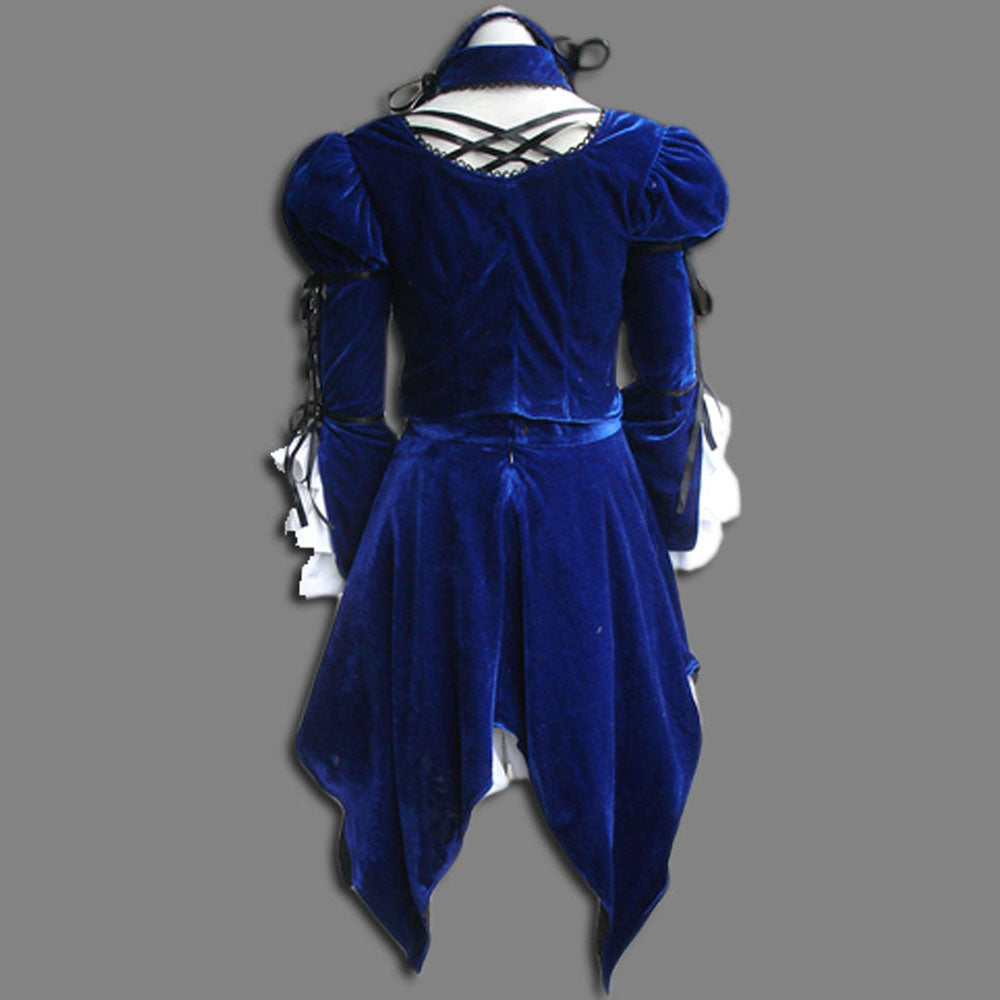 Rozen Maiden Costume Mercury Lamp Costume Full Outfit for Women and Kids