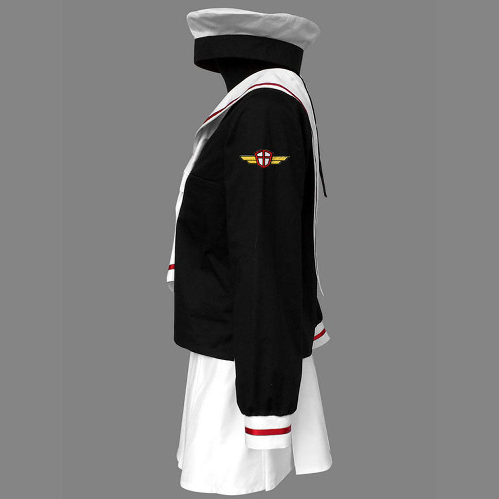 Cardcaptor Sakura Costumes Kinomoto Sakura Cosplay full Uniform Outfit for Women and Kids