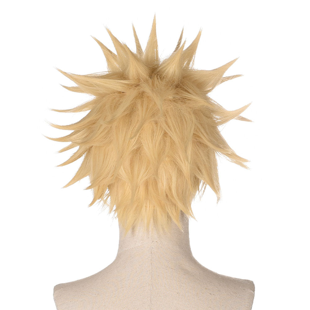 Anime My Hero Academia Bakugou Katsuki Cosplay Wig Heat Resistant Sythentic Hair