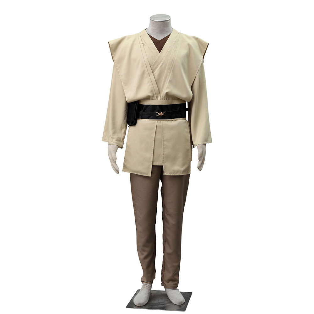 Star Wars Costume Obi-Wan Kenobi Ben Kenobi Cosplay full Outfit for Men and Kids