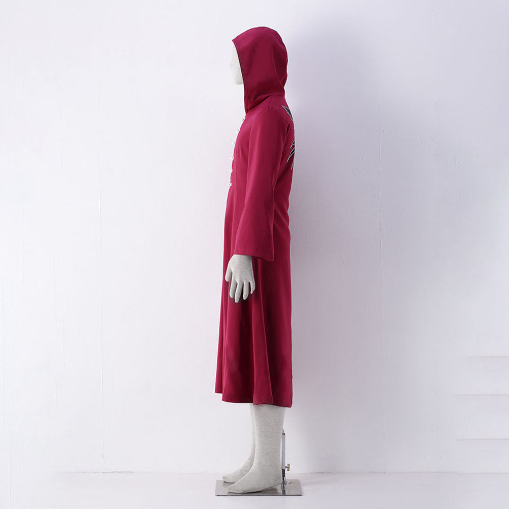Tokyo Ghoul Costume Kirishima Ayato Cosplay Cloak Red Robe for Men and Kids
