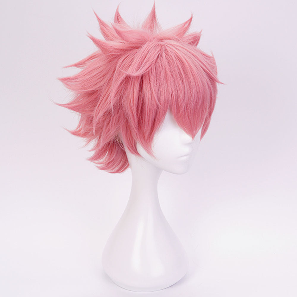 Anime My Hero Academia Costume Ashido Mina Training/Gym Cosplay Outfit with Wig