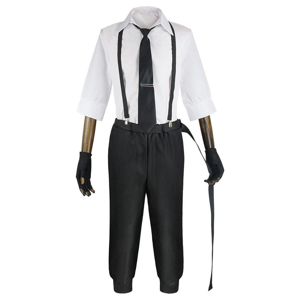 Bungou Stray Dogs Costume Atsushi Nakajima Cosplay full Outfit with Accessories for Men