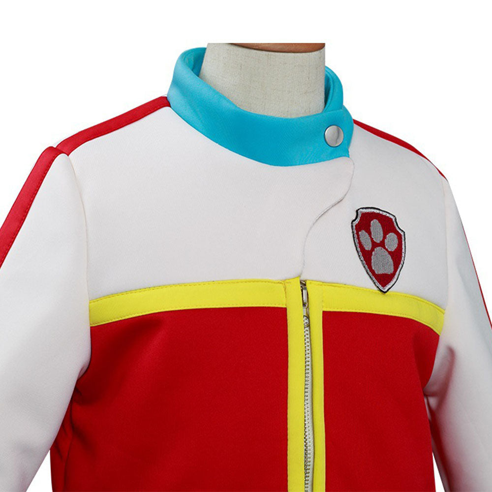 PAW Patrol Costumes Ryder Cosplay Long Sleeves Jacket for Men and Kids