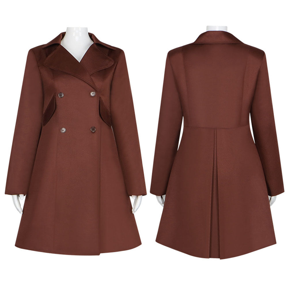 M3GAN costume Megan Cosplay Coat Jacket for Women and Kids