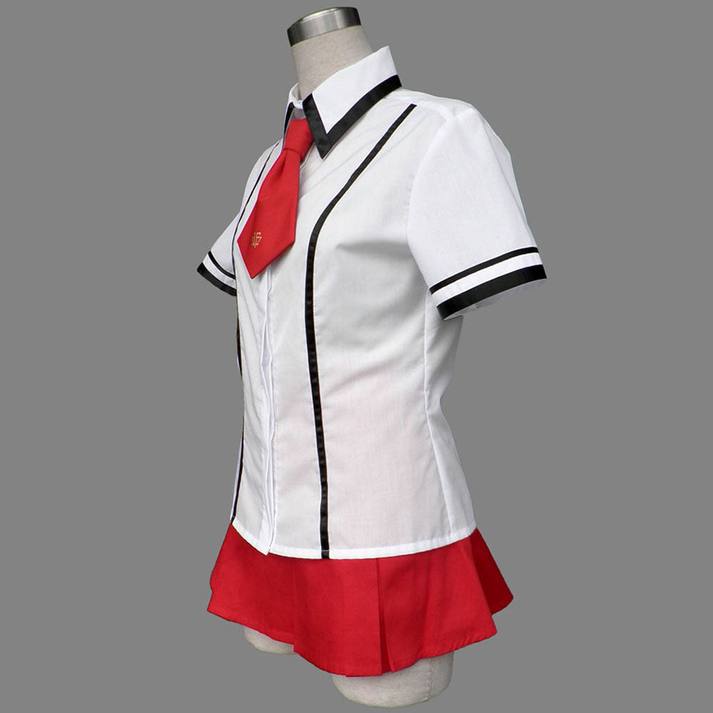 BAKA and TEST - Summon the Beasts Costume Himeji Mizuki Cosplay School Uniform for Women and Kids