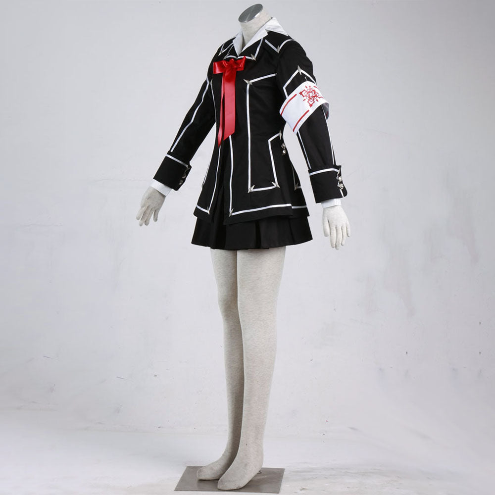 Vampire Knight Costume Kuran Yuki Wakaba Sayori Costume Black Uniform for Women and Kids