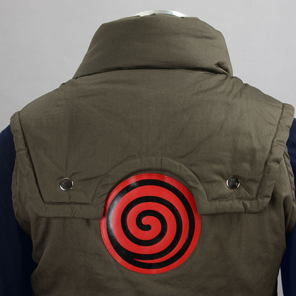 Naruto Shippuden Costume 4th Hokage Namikaze Minato Cosplay full Outfit for Men and Kids