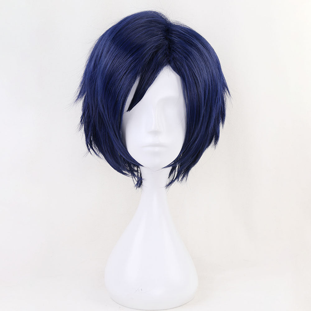 Anime My Hero Academia Iida Tenya Cosplay Wig Heat Resistant Sythentic Hair