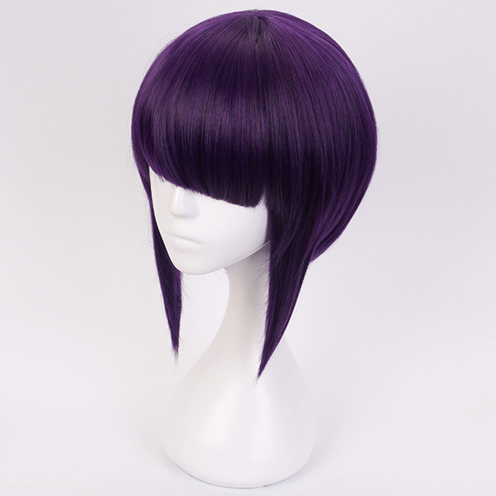 Anime My Hero Academia Costume Jiro Kyoka Training/Gym Cosplay Outfit with Wig