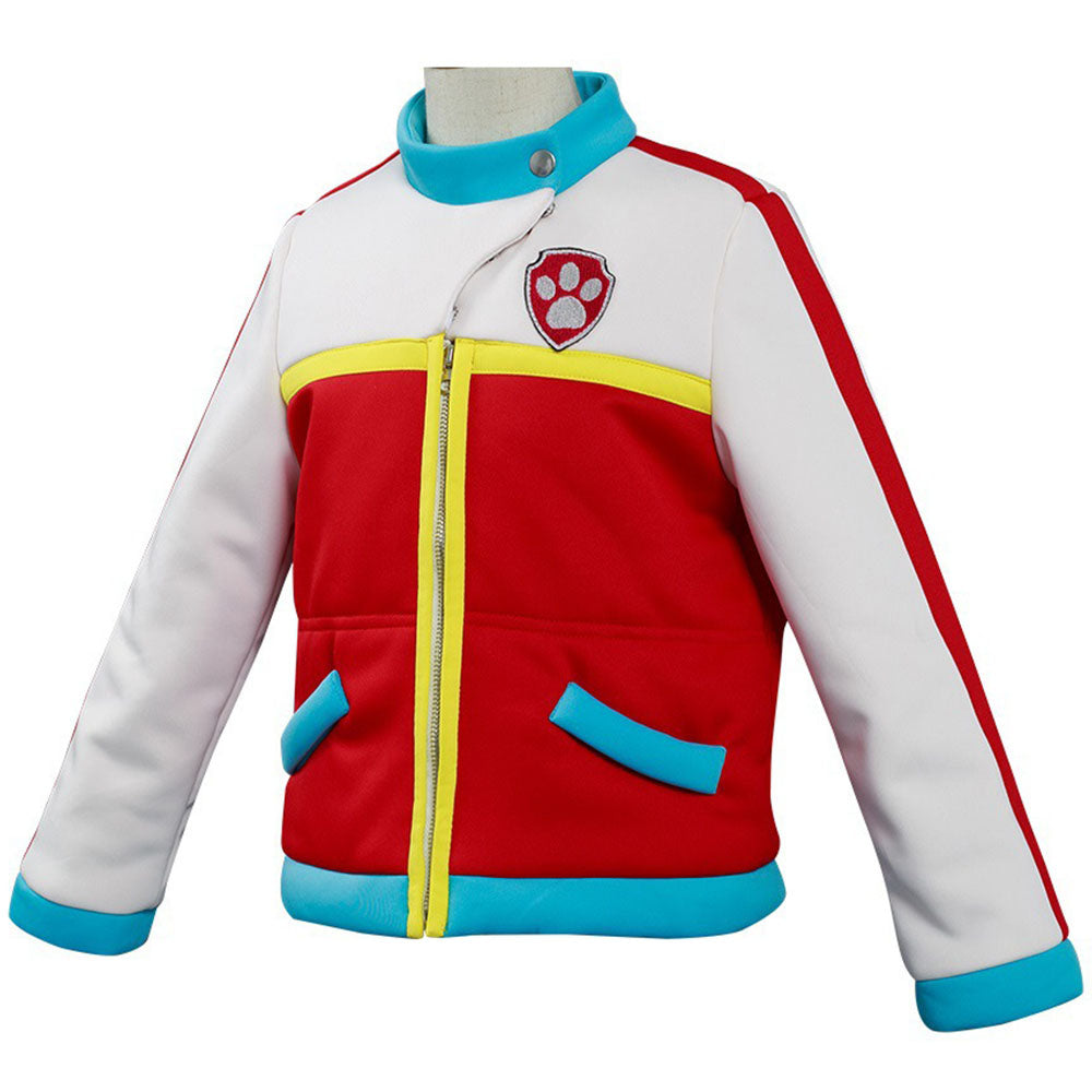 PAW Patrol Costumes Ryder Cosplay Long Sleeves Jacket for Men and Kids
