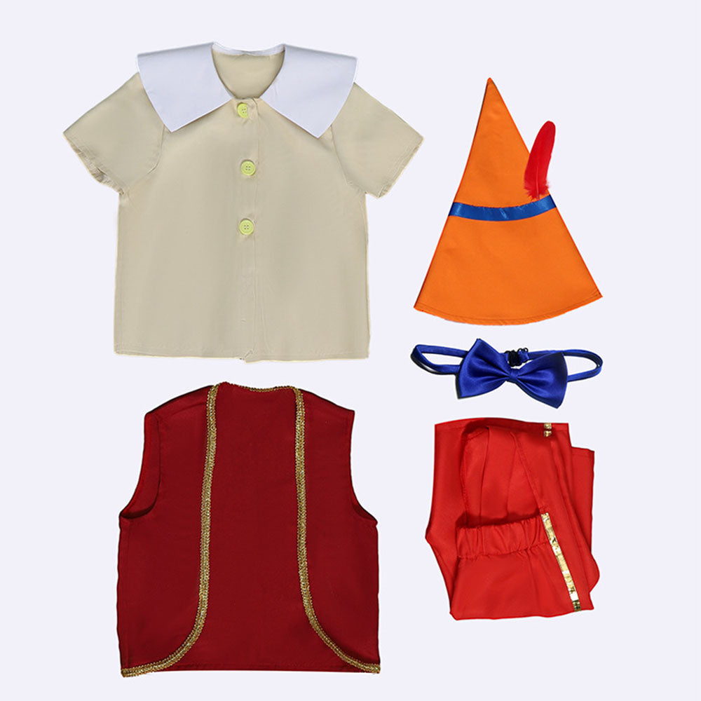 Pinocchio Costumes Pinocchio Full outfit Cosplay with Hat