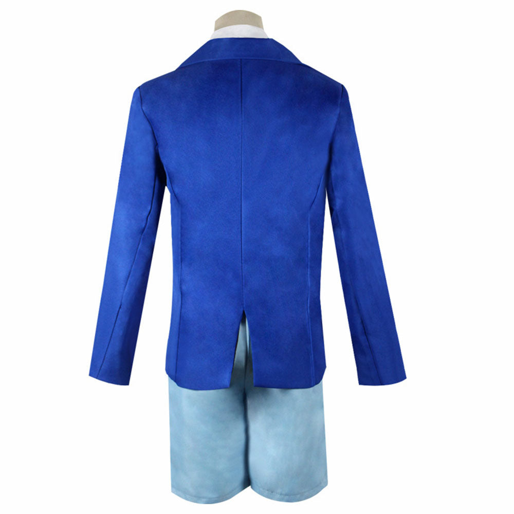 Men and Kids Detective Conan Costume Jimmy Kudo Cosplay full Outfit