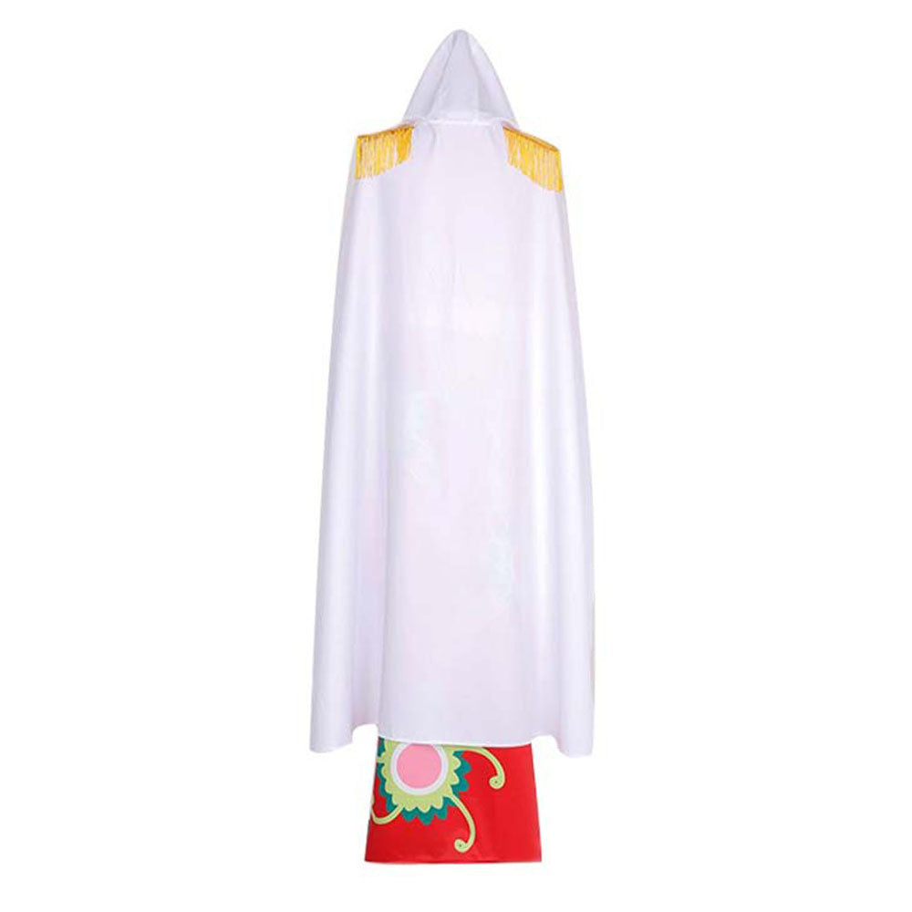 One Piece Costumes Boa Hancock Cosplay Dress Full Outfit with Snake Earrings for Women