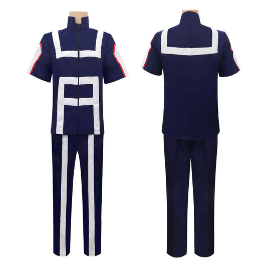 Anime My Hero Academia Training/Gym Suit Midoriya Izuku Costumes Unisex