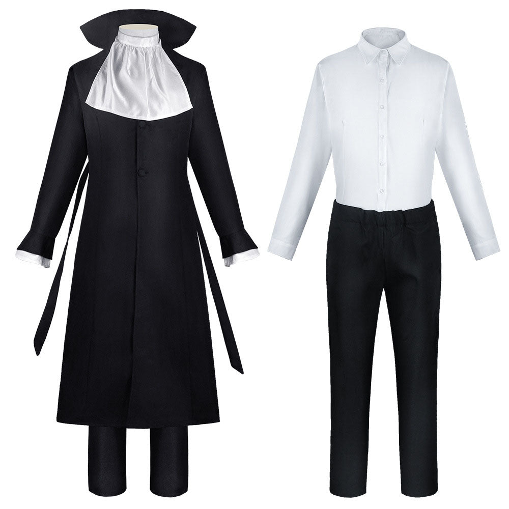 Bungou Stray Dogs Costume Ryunosuke Akutagawa Cosplay full Outfit with Accessories for Men