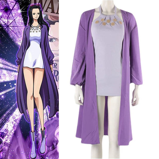 One Piece Stampede 2019 Movie Costume Nico Robin Cosplay Set for Women