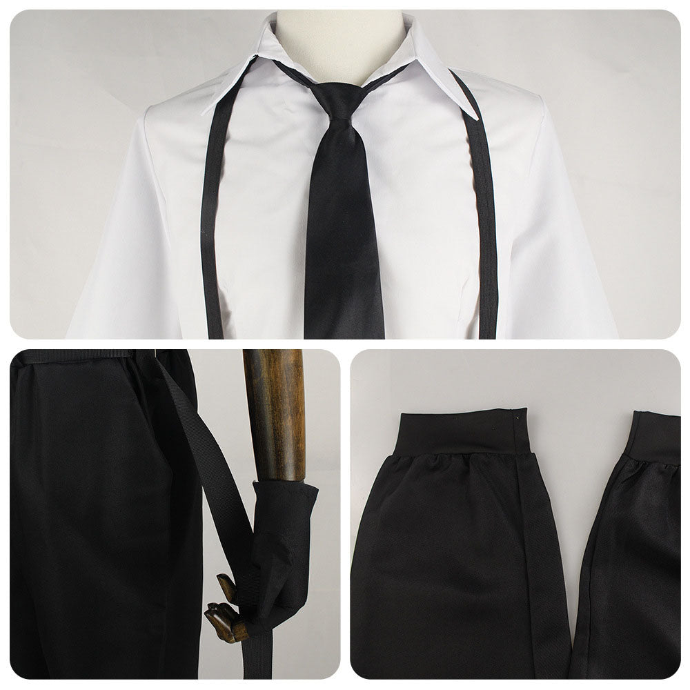 Bungou Stray Dogs Costume Atsushi Nakajima Cosplay full Outfit with Accessories for Men
