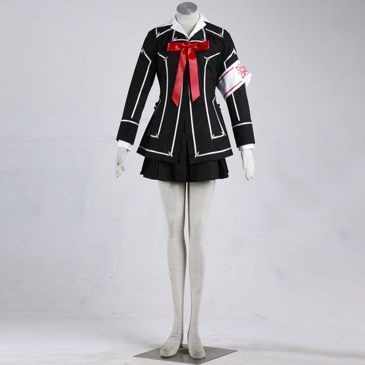 Vampire Knight Costume Kuran Yuki Wakaba Sayori Costume Black Uniform for Women and Kids