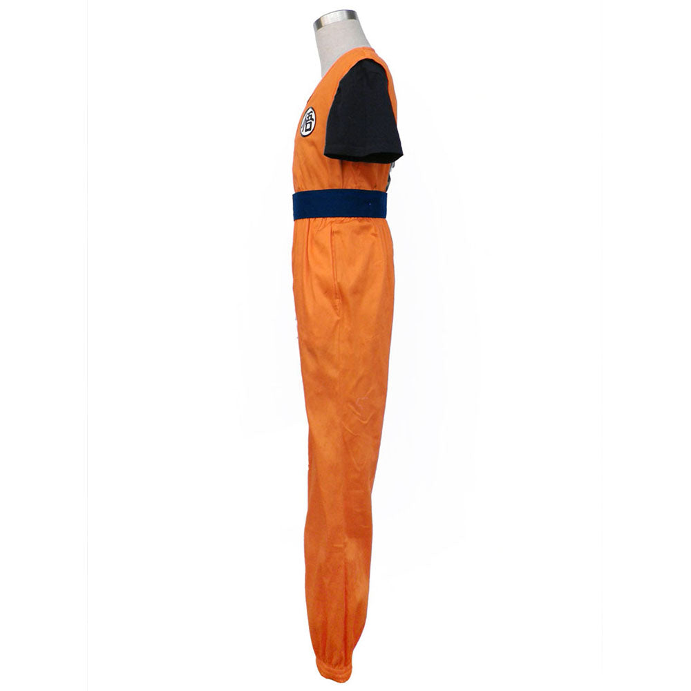 Dragon Ball  Costume Son Goku Training Suit Z Authentic Cosplay for Men and Kids