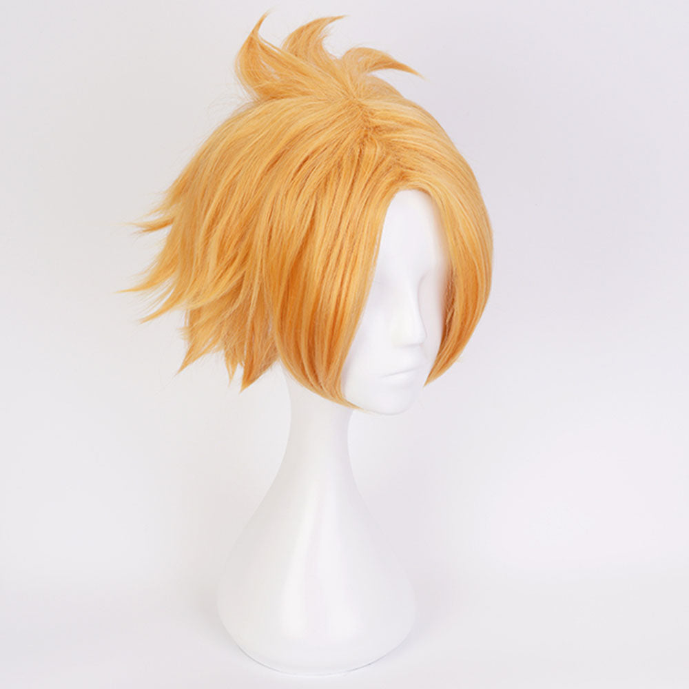 Anime My Hero Academia Kaminari Denki Cosplay Wig Heat Resistant Sythentic Hair