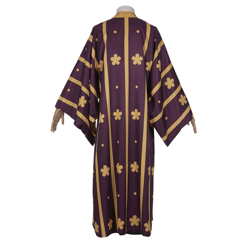 One Piece Wano Country Costumes Roronoa Zoro Luffy Trafalgar Law Cosplay Kimono Set For Men