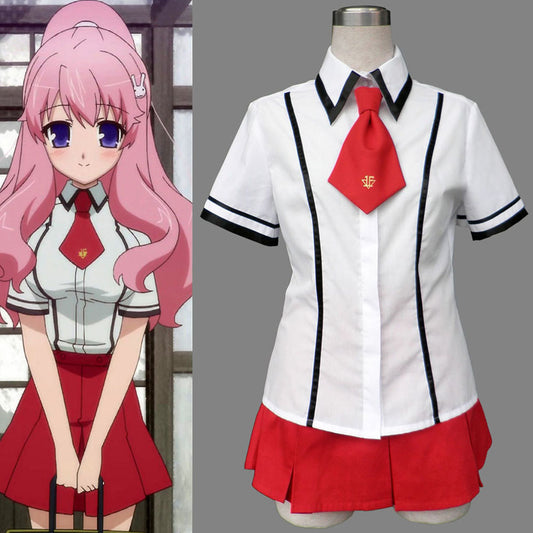 BAKA and TEST - Summon the Beasts Costume Himeji Mizuki Cosplay School Uniform for Women and Kids