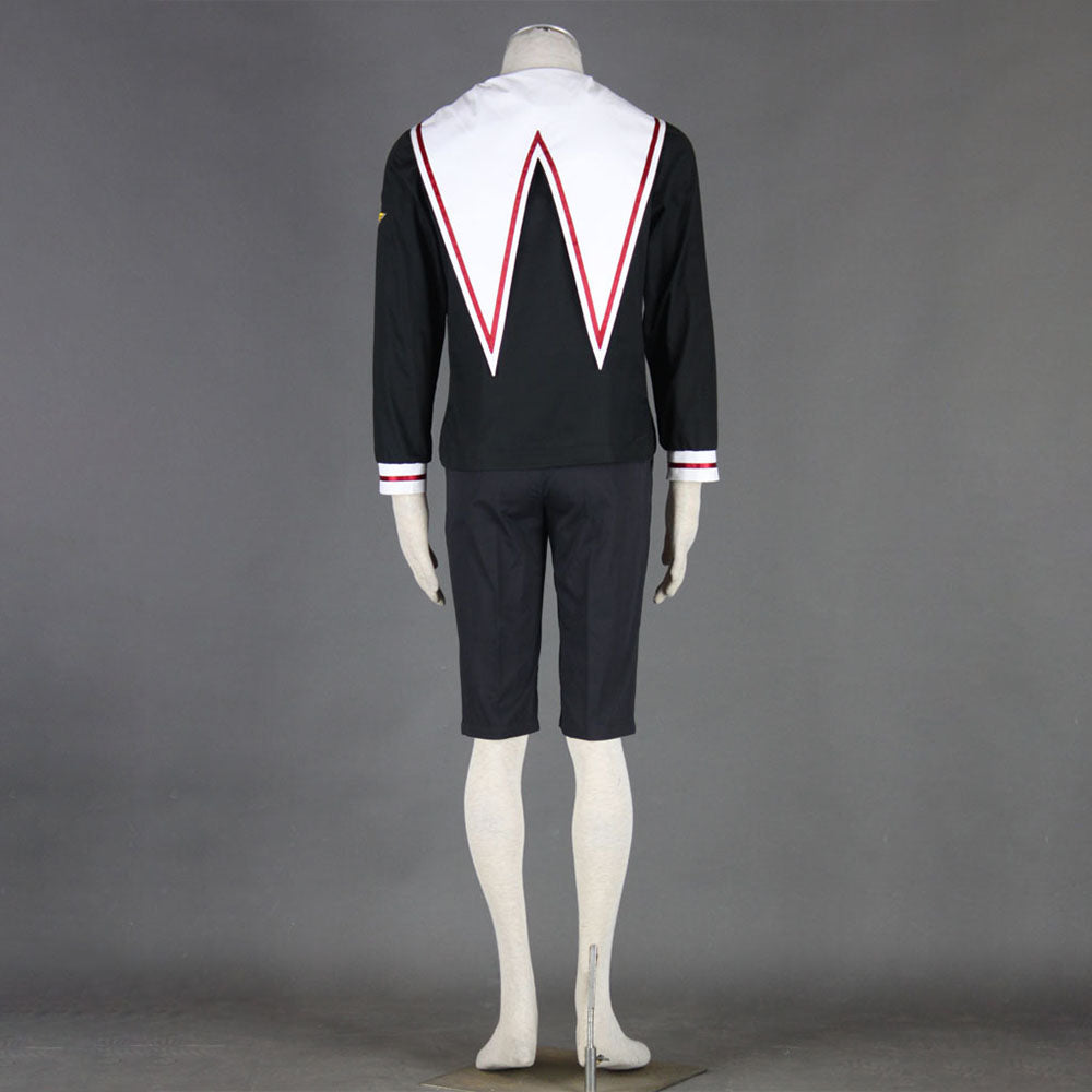 Cardcaptor Sakura Costumes LI Syaoran Cosplay Uniform full Outfit for Men and Kids