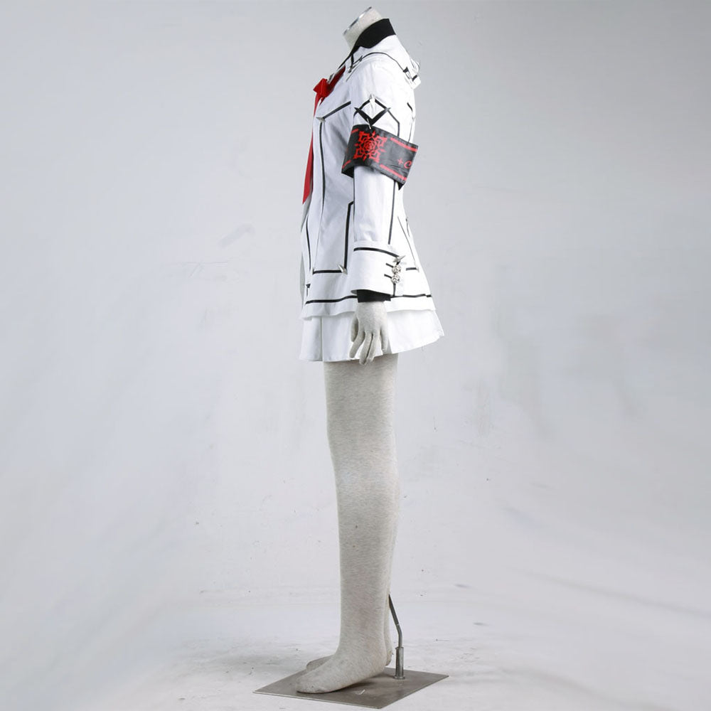 Women and Kids Vampire Knight Costume Kuran Yuki Wakaba Sayori Costume White Uniform