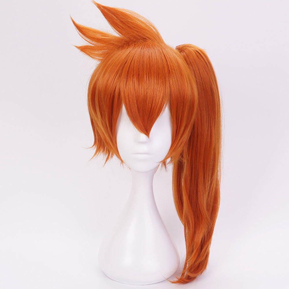 Anime My Hero Academia Costume Kendo Itsuka Training/Gym Cosplay Outfit with Wig