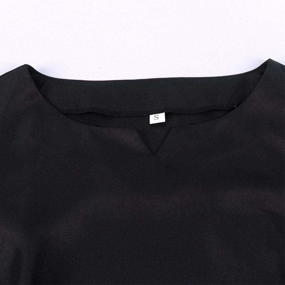 Chainsaw Man Costume Makima Cosplay Black Long Sleeves Dress for Women