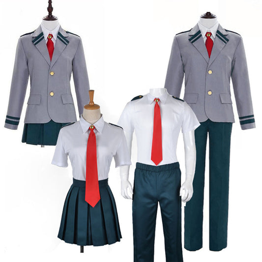 Anime My Hero Academia Midoriya Izuku School Uniform with Jacket Cosplay Unisex