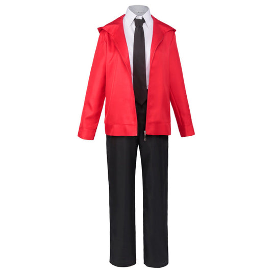 Chainsaw Man Costume Power Cosplay Red full Uniform Suits for Women