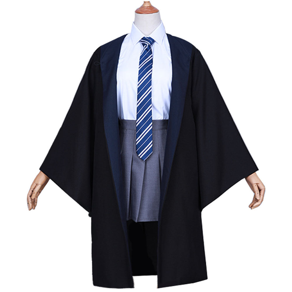 High Quality Harry Potter Full Outfit Cosplay Costumes With Robe For Kids And Women
